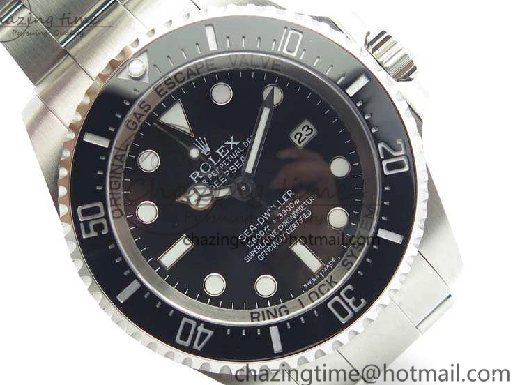 Dial SS Bracelet Edition Best BP SA3135 On DEEPSEA 1:1 Maker Black V2 116660 Sea-Dweller 0713
